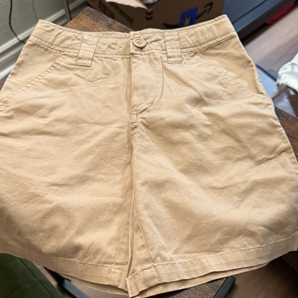 Buzz cuts boys Tan Casual Shorts size 4